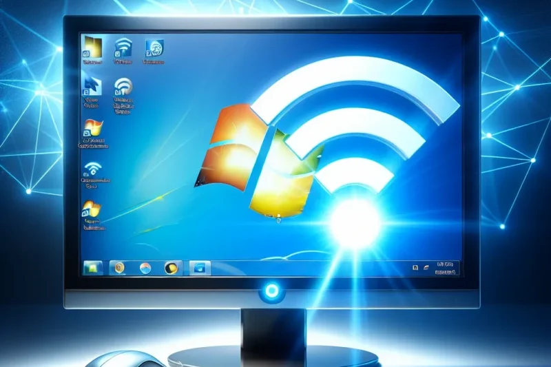 Bagaimana Cara Menghubungkan ke Internet Secara Nirkabel di Windows 7?