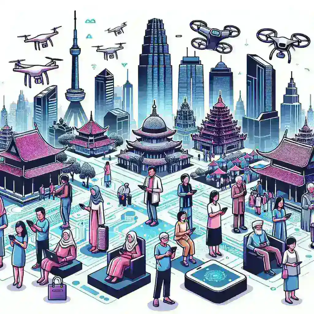 "Indonesian entrepreneurs embracing digital transformation and artificial intelligence to enhance independence and innovation in the digital era."